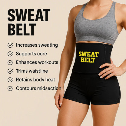 Slimming belt, hot shapper, unisex belt Men Women Shapewear Hot Sweat Belt