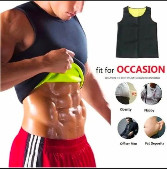 Best Men's Slimming Shirt | Neoprene Body Shaper | Weight Loss & Belly Fat Burner | Hot Shaper Compression Shirt